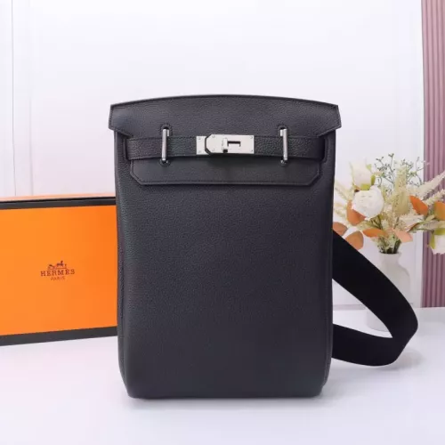 Cheap Hermes AAA Quality Messenger Bags In Black For Unisex #1332192, $$251.24 USD On Hermes AAA Quality Messenger Bags