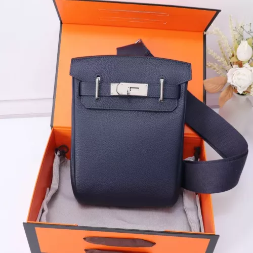 Cheap Hermes AAA Quality Messenger Bags In Navy For Unisex #1332194, $$222.00 USD On Hermes AAA Quality Messenger Bags