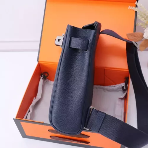 Replica Hermes AAA Quality Messenger Bags In Navy For Unisex #1332194 $222.00 USD for Wholesale