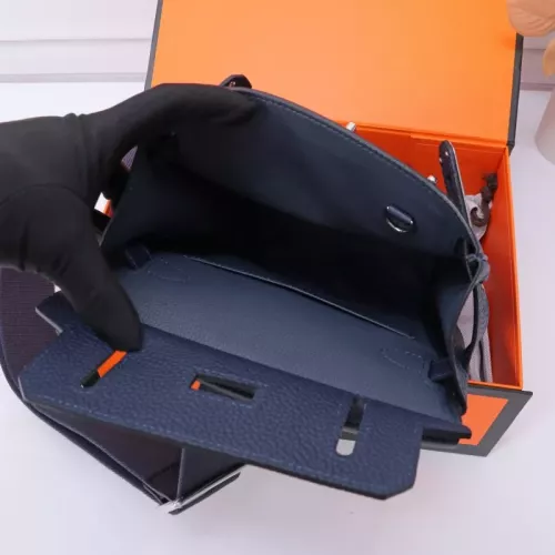 Replica Hermes AAA Quality Messenger Bags In Navy For Unisex #1332194 $222.00 USD for Wholesale