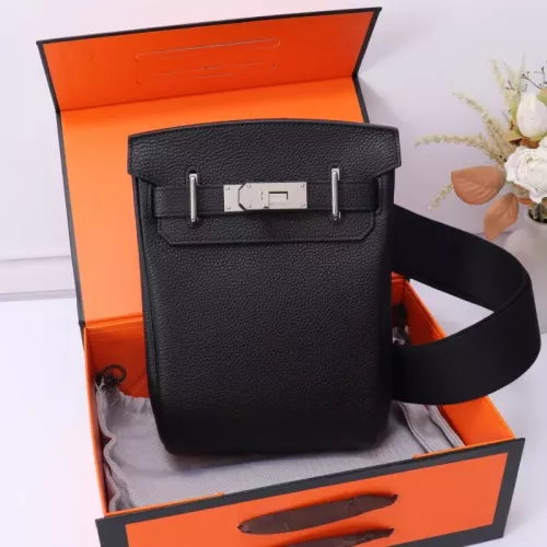 Cheap Hermes AAA Quality Messenger Bags In Black For Unisex #1332198, $$222.00 USD On Hermes AAA Quality Messenger Bags