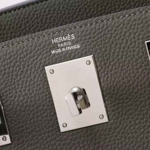 Replica Hermes AAA Quality Messenger Bags In Gray For Unisex #1332200 $251.24 USD for Wholesale