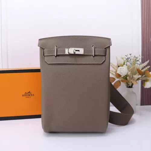 Cheap Hermes AAA Quality Messenger Bags In Coffee For Unisex #1332203, $$251.24 USD On Hermes AAA Quality Messenger Bags
