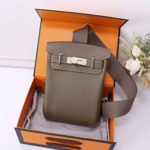 Cheap Hermes AAA Quality Messenger Bags In Coffee For Unisex #1332204, $$222.00 USD On Hermes AAA Quality Messenger Bags