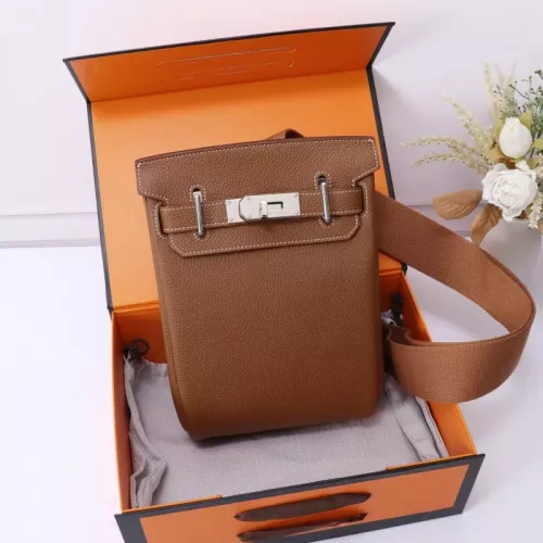 Cheap Hermes AAA Quality Messenger Bags In Brown For Unisex #1332206, $$222.00 USD On Hermes AAA Quality Messenger Bags