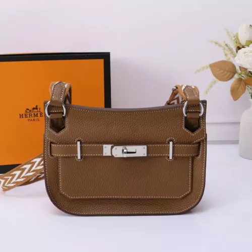 Cheap Hermes AAA Quality Messenger Bags In Brown For Unisex #1332210, $$158.00 USD On Hermes AAA Quality Messenger Bags