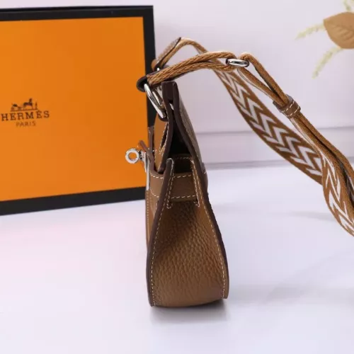 Replica Hermes AAA Quality Messenger Bags In Brown For Unisex #1332210 $158.00 USD for Wholesale