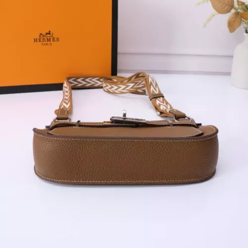Replica Hermes AAA Quality Messenger Bags In Brown For Unisex #1332210 $158.00 USD for Wholesale