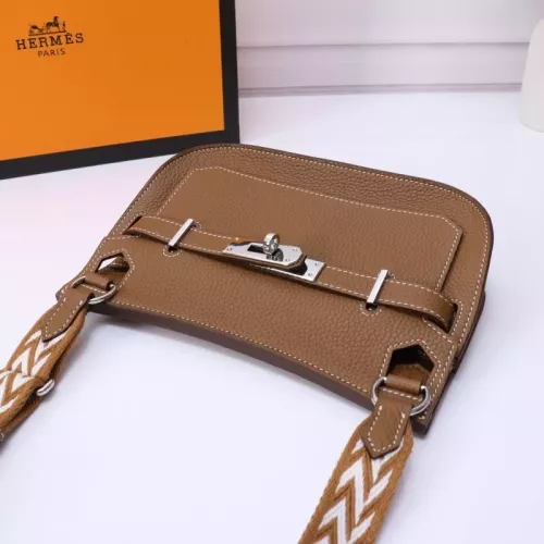 Replica Hermes AAA Quality Messenger Bags In Brown For Unisex #1332210 $158.00 USD for Wholesale