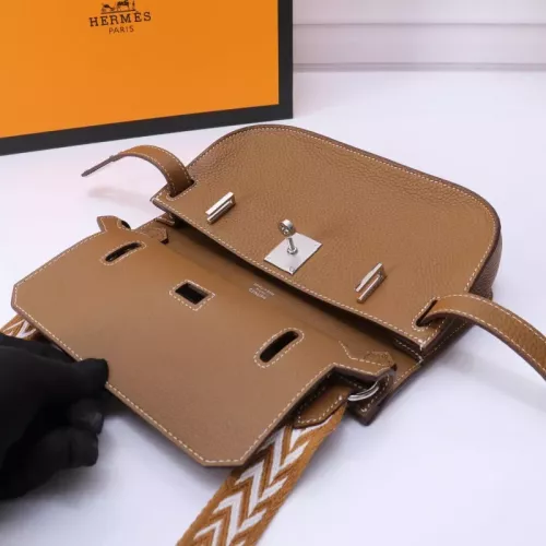 Replica Hermes AAA Quality Messenger Bags In Brown For Unisex #1332210 $158.00 USD for Wholesale