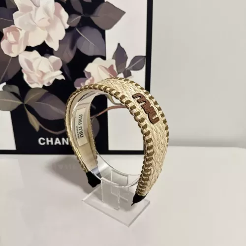 Replica MIU MIU Headband For Women #1332217 $29.00 USD for Wholesale
