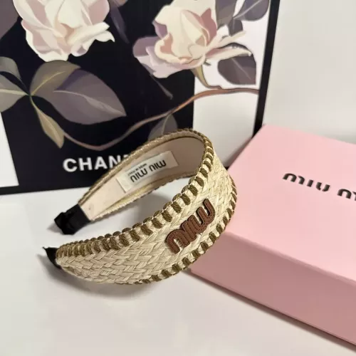Replica MIU MIU Headband For Women #1332217 $29.00 USD for Wholesale