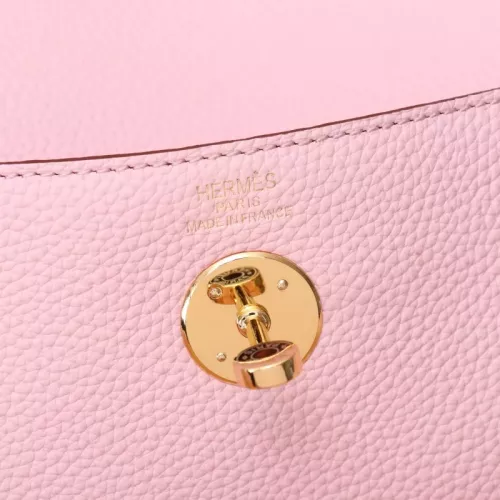 Replica Hermes AAA Quality Handbags In Gold For Women #1332224 $165.00 USD for Wholesale