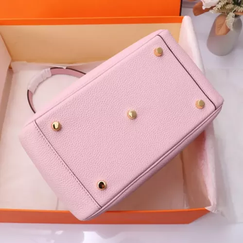 Replica Hermes AAA Quality Handbags In Gold For Women #1332224 $165.00 USD for Wholesale