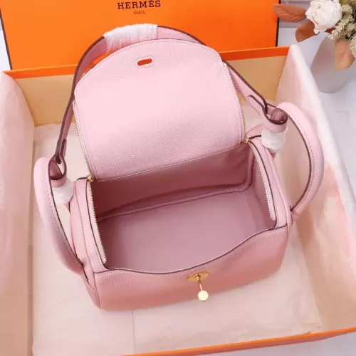 Replica Hermes AAA Quality Handbags In Gold For Women #1332224 $165.00 USD for Wholesale