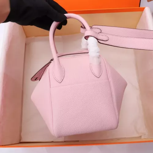 Replica Hermes AAA Quality Handbags In Silver For Women #1332227 $165.00 USD for Wholesale