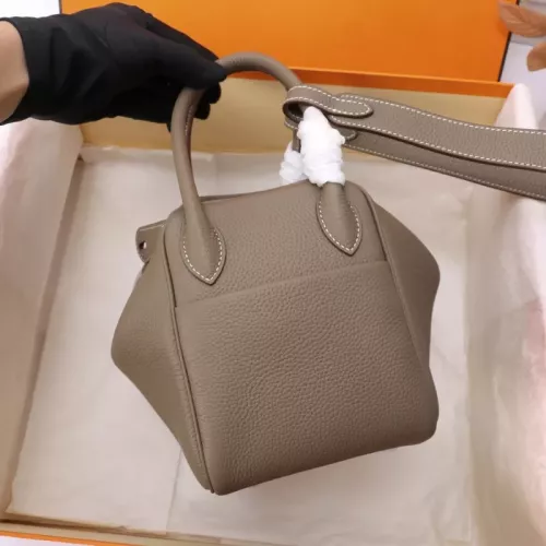 Replica Hermes AAA Quality Handbags In Silver For Women #1332244 $165.00 USD for Wholesale