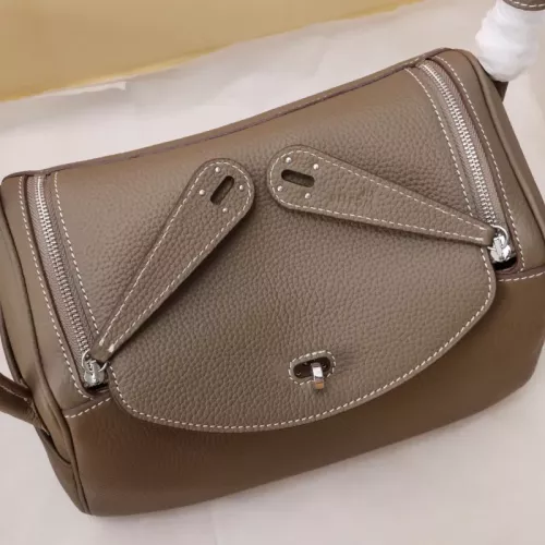 Replica Hermes AAA Quality Handbags In Silver For Women #1332244 $165.00 USD for Wholesale