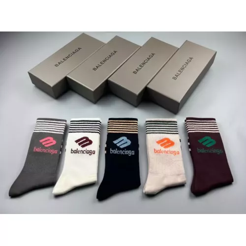 Replica Balenciaga Socks For Women #1332411 $29.00 USD for Wholesale