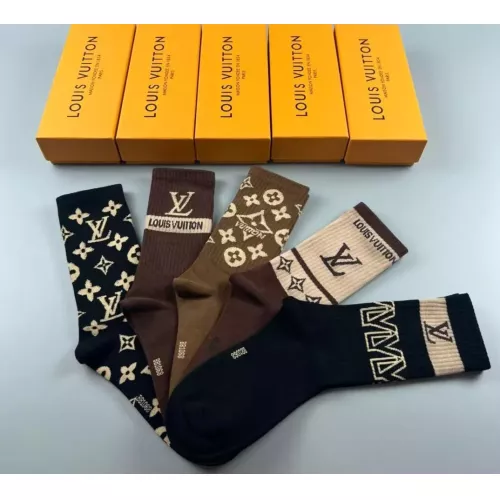 Replica Louis Vuitton LV Socks #1332412 $29.00 USD for Wholesale