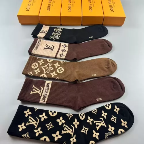 Replica Louis Vuitton LV Socks #1332412 $29.00 USD for Wholesale