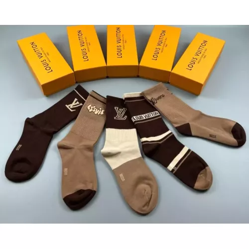 Replica Louis Vuitton LV Socks For Women #1332413 $29.00 USD for Wholesale