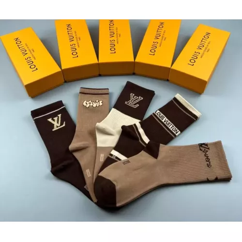 Replica Louis Vuitton LV Socks For Women #1332413 $29.00 USD for Wholesale