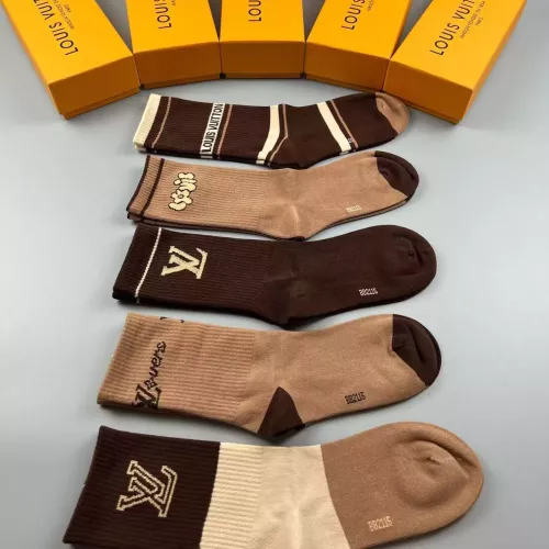 Replica Louis Vuitton LV Socks For Women #1332413 $29.00 USD for Wholesale