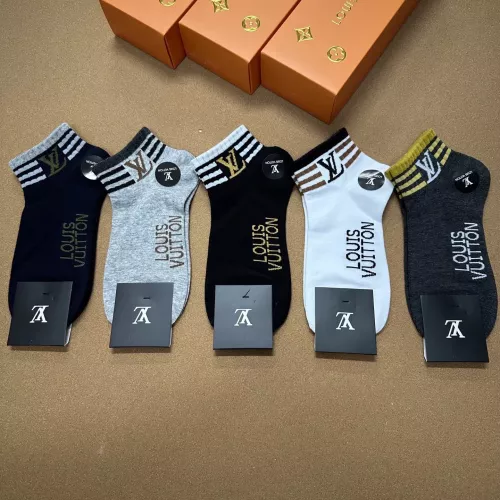 Cheap Louis Vuitton LV Socks For Men #1332414, $$25.00 USD On Louis Vuitton LV Socks