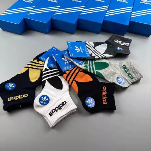 Replica Adidas Socks For Men #1332418 $25.00 USD for Wholesale