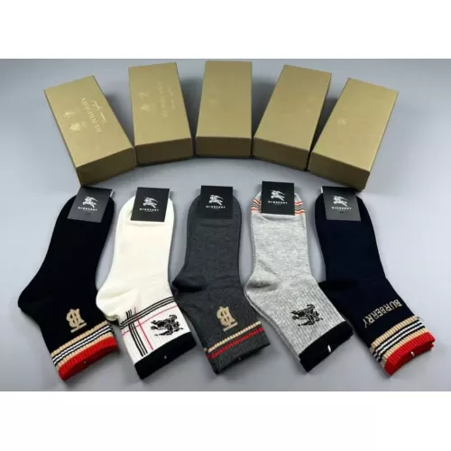 Replica Burberry Socks #1332422 $25.00 USD for Wholesale