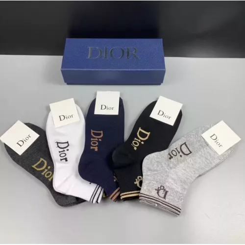 Replica Christian Dior Socks #1332430 $25.00 USD for Wholesale