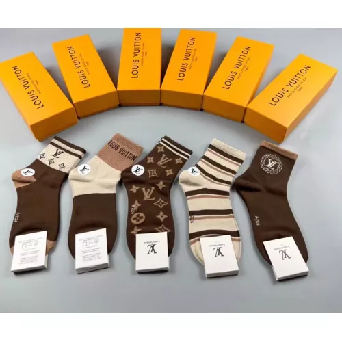 Cheap Louis Vuitton LV Socks For Women #1332440, $$25.00 USD On Louis Vuitton LV Socks