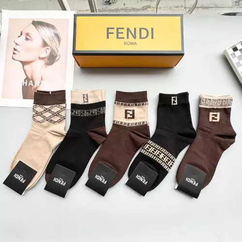 Cheap Fendi Socks #1332460, $$25.00 USD On Fendi Socks