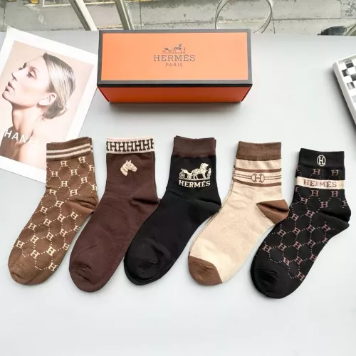 Cheap Hermes Socks #1332461, $$25.00 USD On Hermes Socks