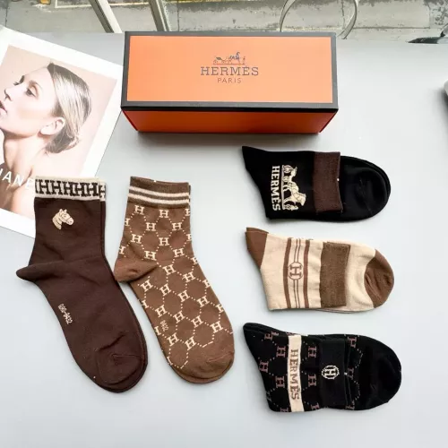 Replica Hermes Socks #1332461 $25.00 USD for Wholesale