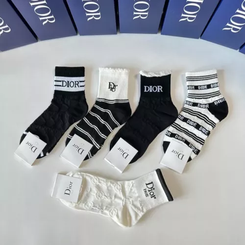 Replica Christian Dior Socks #1332474 $27.00 USD for Wholesale
