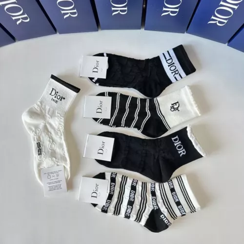 Replica Christian Dior Socks #1332474 $27.00 USD for Wholesale