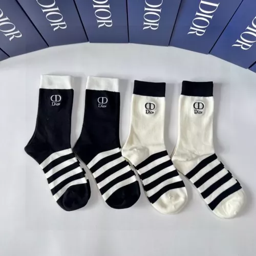Replica Christian Dior Socks #1332475 $29.00 USD for Wholesale