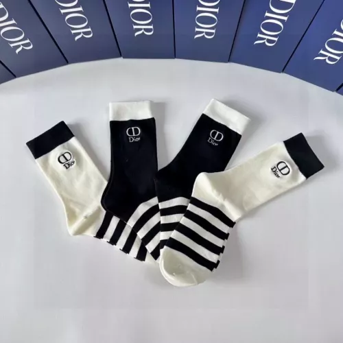 Replica Christian Dior Socks #1332475 $29.00 USD for Wholesale