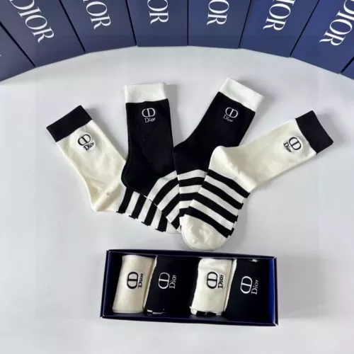 Replica Christian Dior Socks #1332475 $29.00 USD for Wholesale