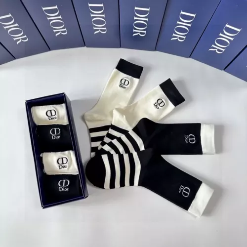 Replica Christian Dior Socks #1332475 $29.00 USD for Wholesale