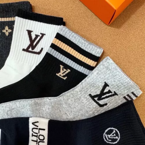 Replica Louis Vuitton LV Socks #1332480 $25.00 USD for Wholesale