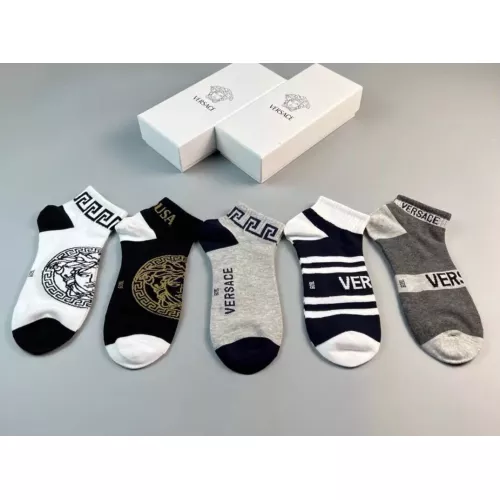 Cheap Versace Socks For Men #1332481, $$25.00 USD On Versace Socks