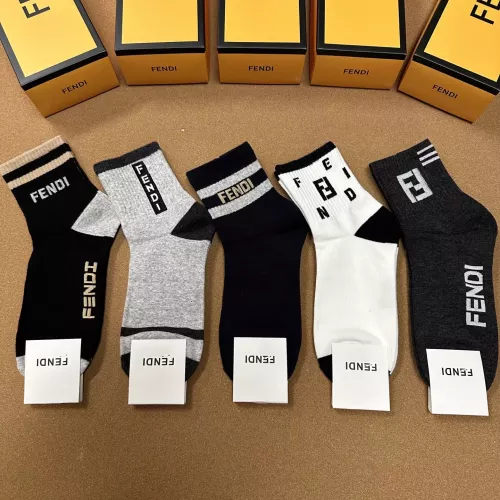 Cheap Fendi Socks For Men #1332488, $$25.00 USD On Fendi Socks