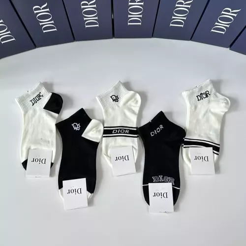 Replica Christian Dior Socks #1332489 $27.00 USD for Wholesale