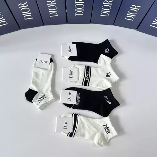 Replica Christian Dior Socks #1332489 $27.00 USD for Wholesale
