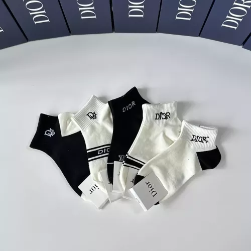 Replica Christian Dior Socks #1332489 $27.00 USD for Wholesale