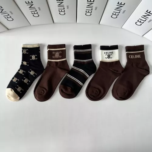 Replica Celine Socks #1332490 $27.00 USD for Wholesale