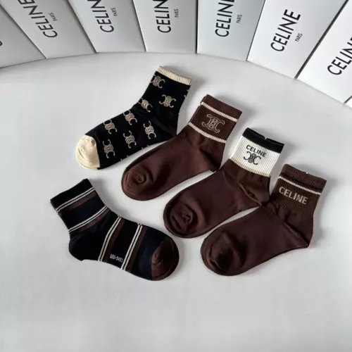 Replica Celine Socks #1332490 $27.00 USD for Wholesale